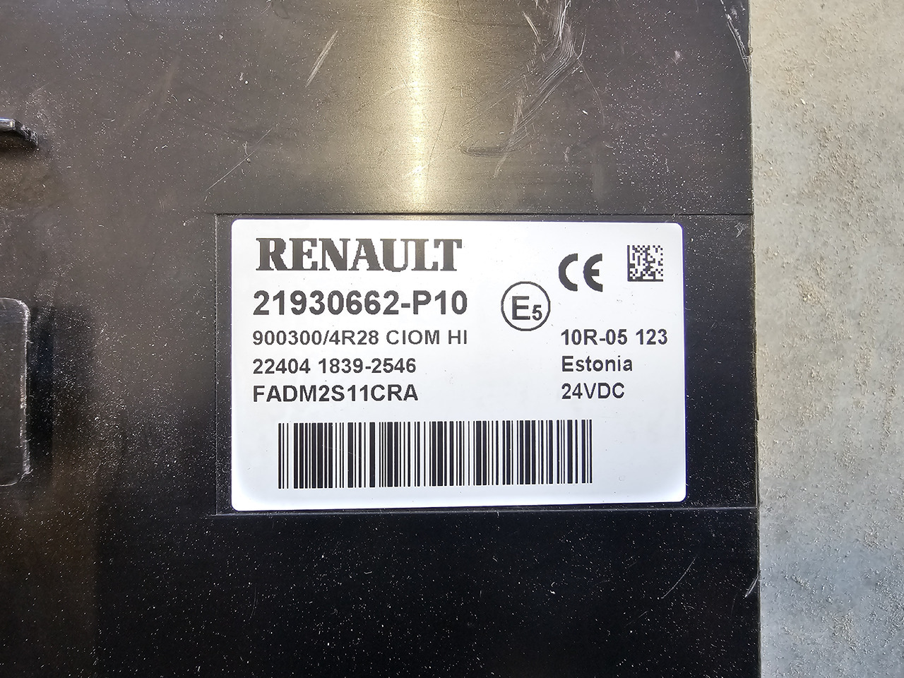 RENAULT RANGE T / CIOM HI CONTROL UNIT / 21930662 P10 - Unidad de control: foto 4 RENAULT RANGE T / CIOM HI CONTROL UNIT / 21930662 P10 - Unidad de control: foto 4