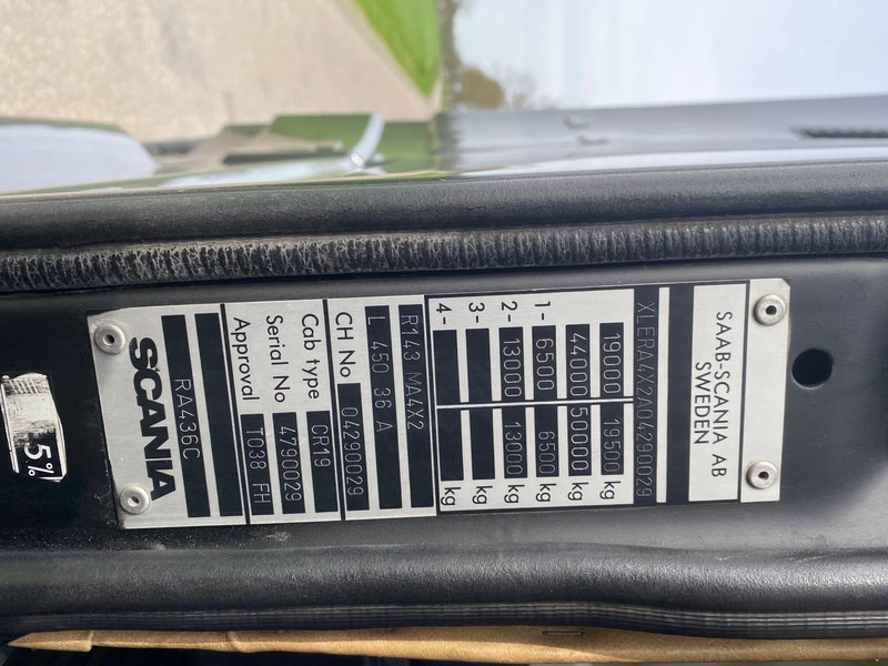 Leasing financiero de Scania R143-450 V8 | OLD SKOOL | NO RUST !! | COLLECTORS ITEM leasing Scania R143-450 V8 | OLD SKOOL | NO RUST !! | COLLECTORS ITEM: foto 15