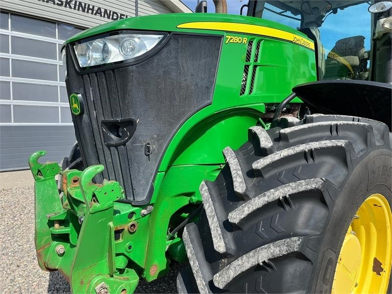 John Deere 7280R Næsten nye dæk, Autopower og frontlift - Tractor: foto 3 John Deere 7280R Næsten nye dæk, Autopower og frontlift - Tractor: foto 3
