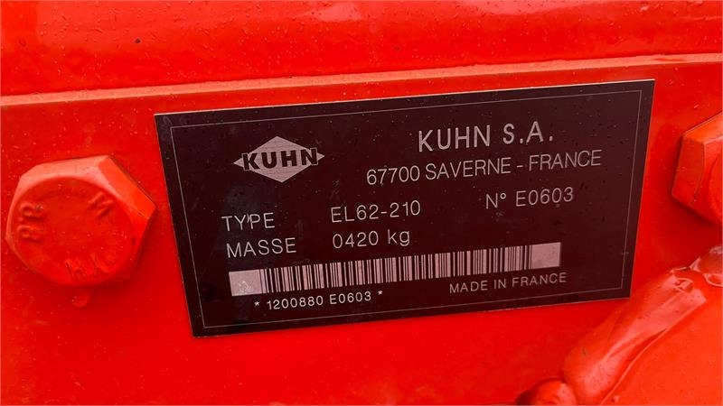 Kuhn EL 62 / 210 Med dybdehjul - Cultivador: foto 5 Kuhn EL 62 / 210 Med dybdehjul - Cultivador: foto 5