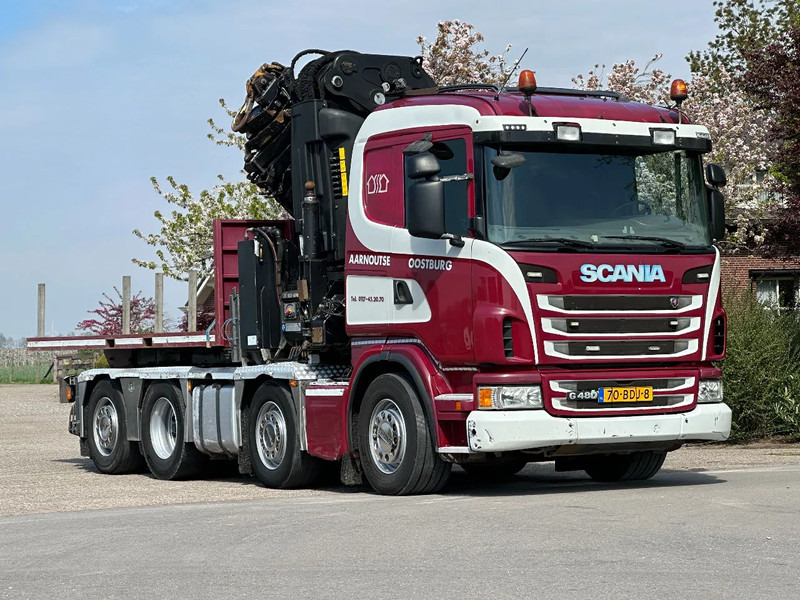 Scania G480 !!TRUCK/TRACTOR!!!CRANE/GRUE/HIAB 105TM!!TOP! - Cabeza tractora: foto 4 Scania G480 !!TRUCK/TRACTOR!!!CRANE/GRUE/HIAB 105TM!!TOP! - Cabeza tractora: foto 4