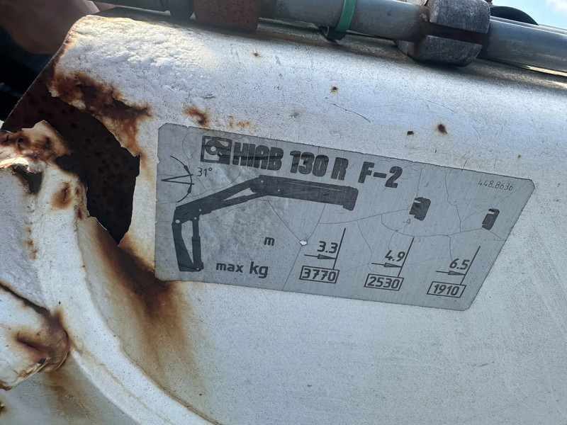 Semirremolque plataforma/ Caja abierta Floor 4 assen Hiab 130r KLEM: foto 13