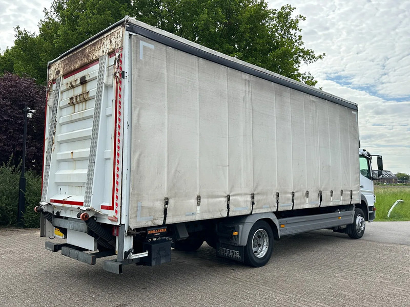 Camión caja cerrada Mercedes-Benz Atego 1218 bakwagen met laadklep 2000kg!: foto 6