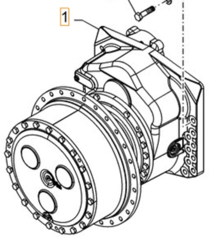 Case 47863726 - 84389282R - Mando final para Maquinaria de construcción: foto 1 Case 47863726 - 84389282R - Mando final para Maquinaria de construcción: foto 1