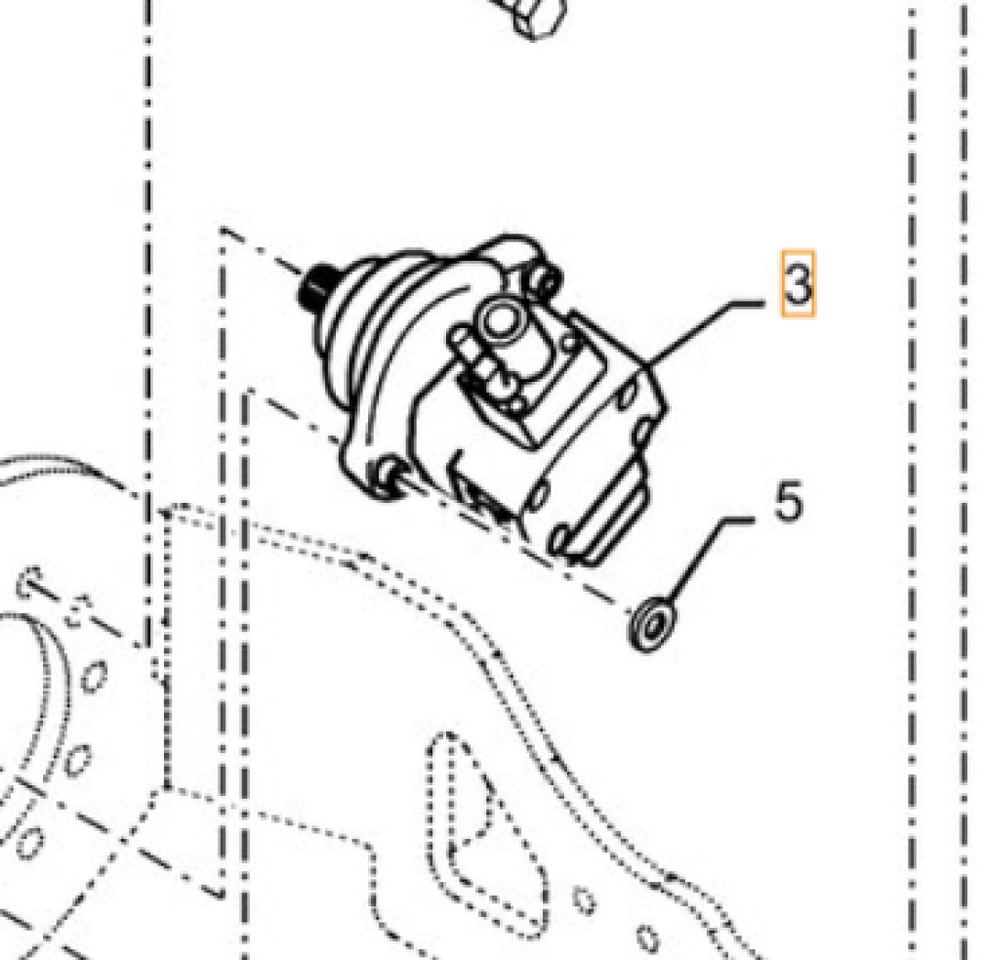 Case 48180421 - Motor hidráulico para Maquinaria agrícola: foto 1 Case 48180421 - Motor hidráulico para Maquinaria agrícola: foto 1