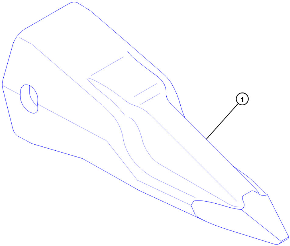 Caterpillar 6Y0359 - 4160249 - Escarificador: foto 2 Caterpillar 6Y0359 - 4160249 - Escarificador: foto 2