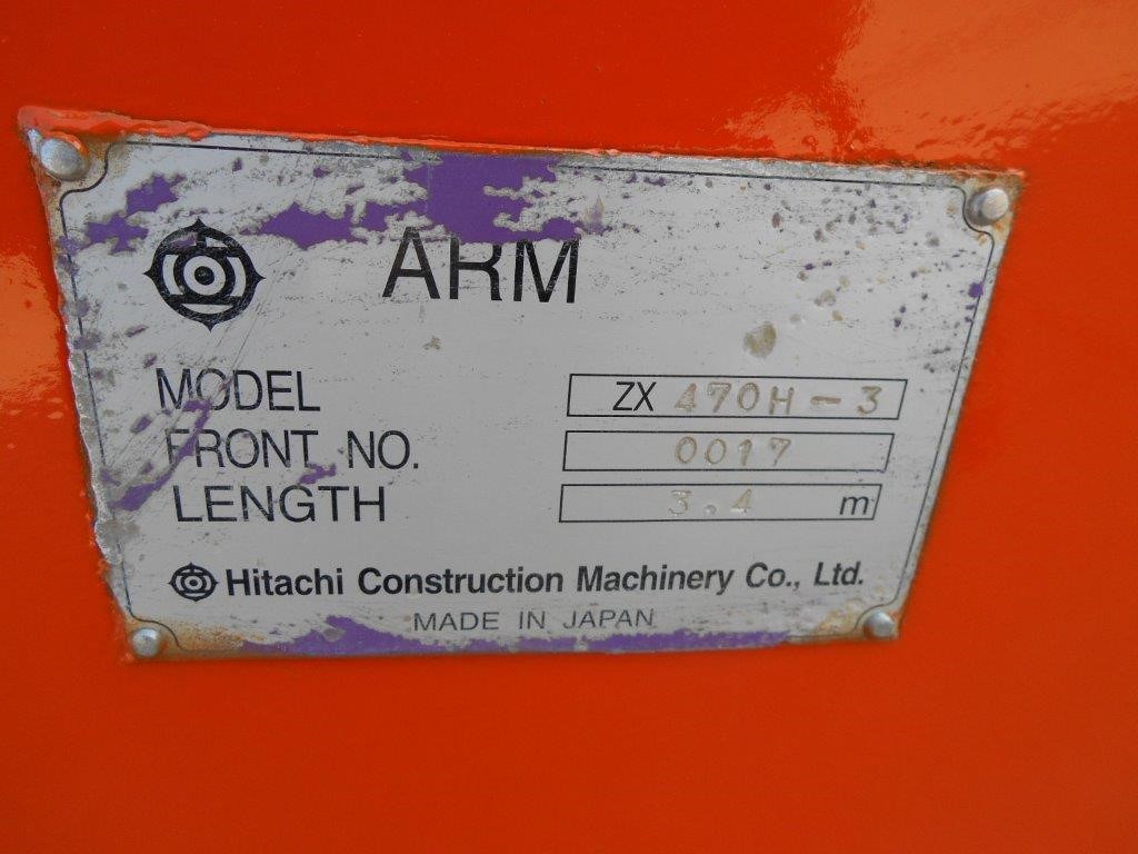 Hitachi 5010069 3.4m - 9251633 - Brazo para Maquinaria de construcción: foto 1 Hitachi 5010069 3.4m - 9251633 - Brazo para Maquinaria de construcción: foto 1