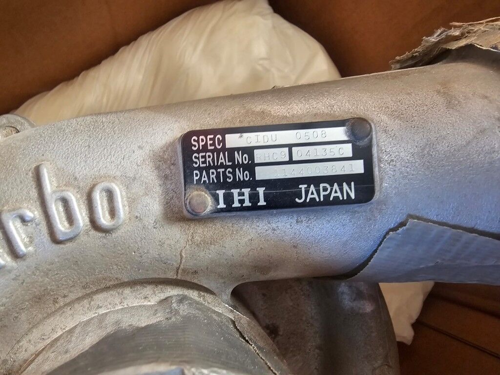 Isuzu 1144003841 - 1144003840 - Turbocompresor para Maquinaria de construcción: foto 2 Isuzu 1144003841 - 1144003840 - Turbocompresor para Maquinaria de construcción: foto 2