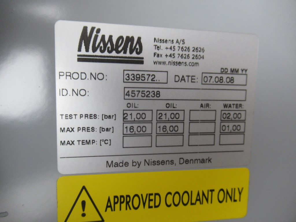 New Holland 6904526 - Radiador para Maquinaria de construcción: foto 5 New Holland 6904526 - Radiador para Maquinaria de construcción: foto 5