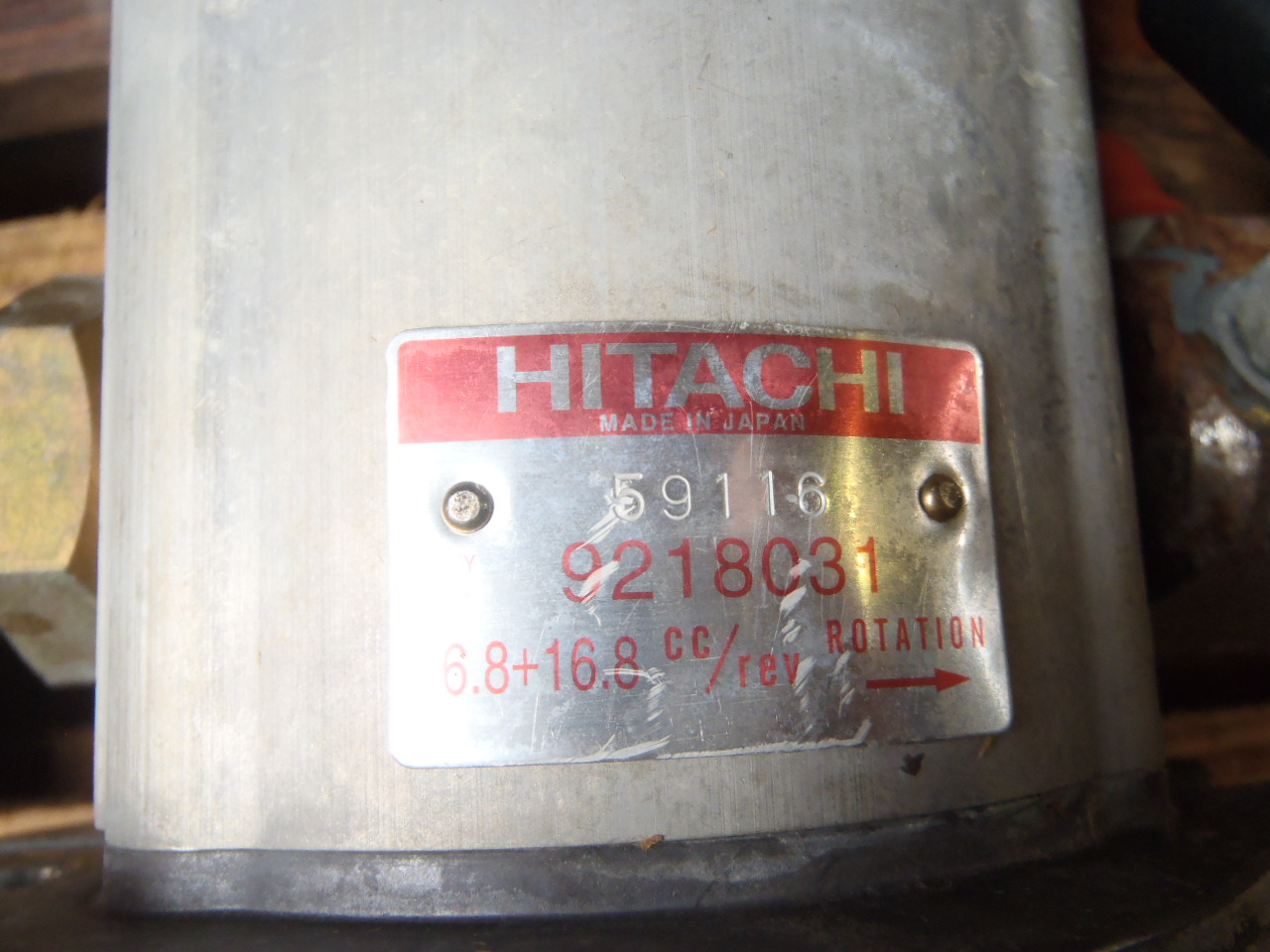 Zexel 9218031 - Bomba de dirección para Maquinaria de construcción: foto 5 Zexel 9218031 - Bomba de dirección para Maquinaria de construcción: foto 5