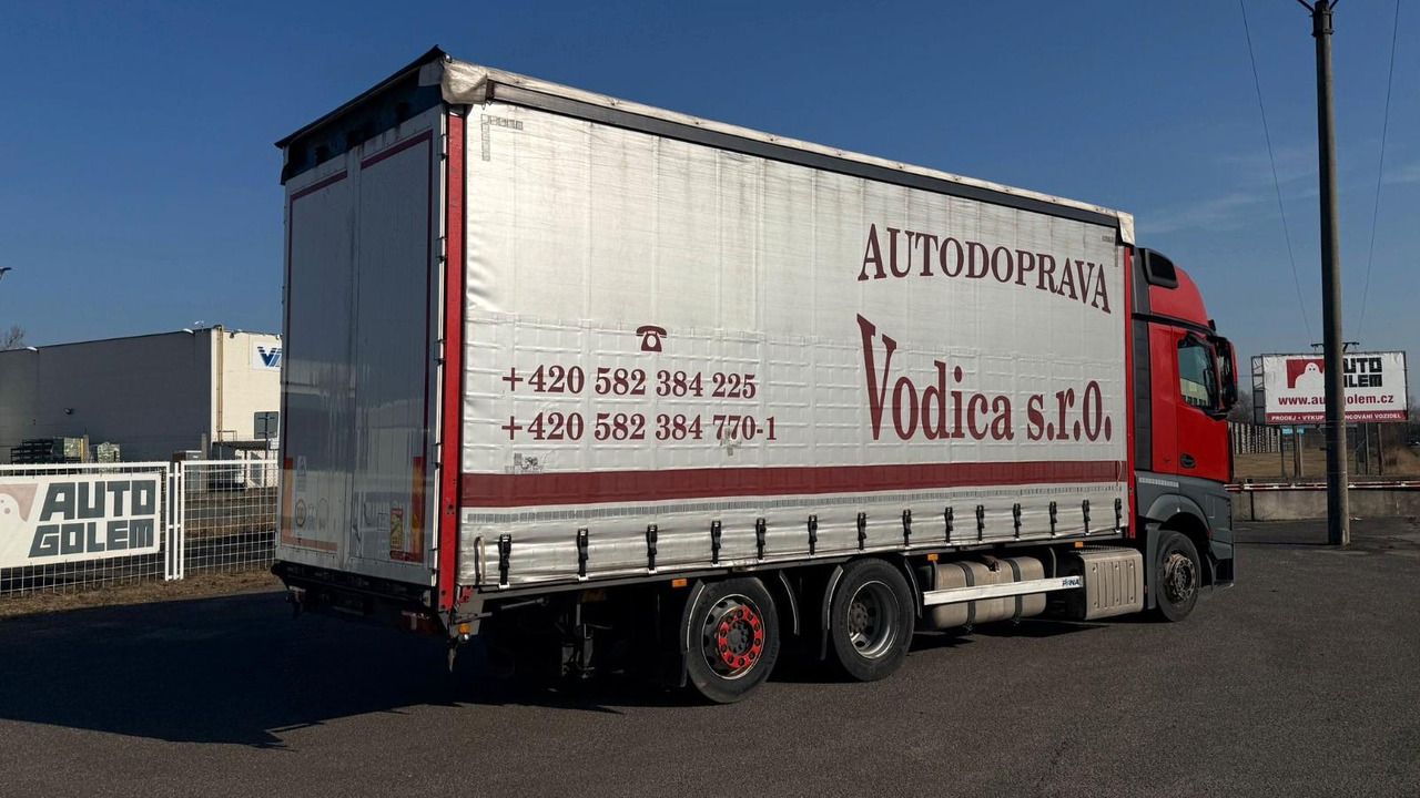Mercedes-Benz Actros 2545 - Camión lona: foto 2 Mercedes-Benz Actros 2545 - Camión lona: foto 2