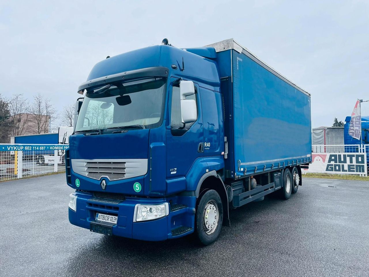 Renault Premium 460 P6X2 EEV - Camión lona: foto 1 Renault Premium 460 P6X2 EEV - Camión lona: foto 1