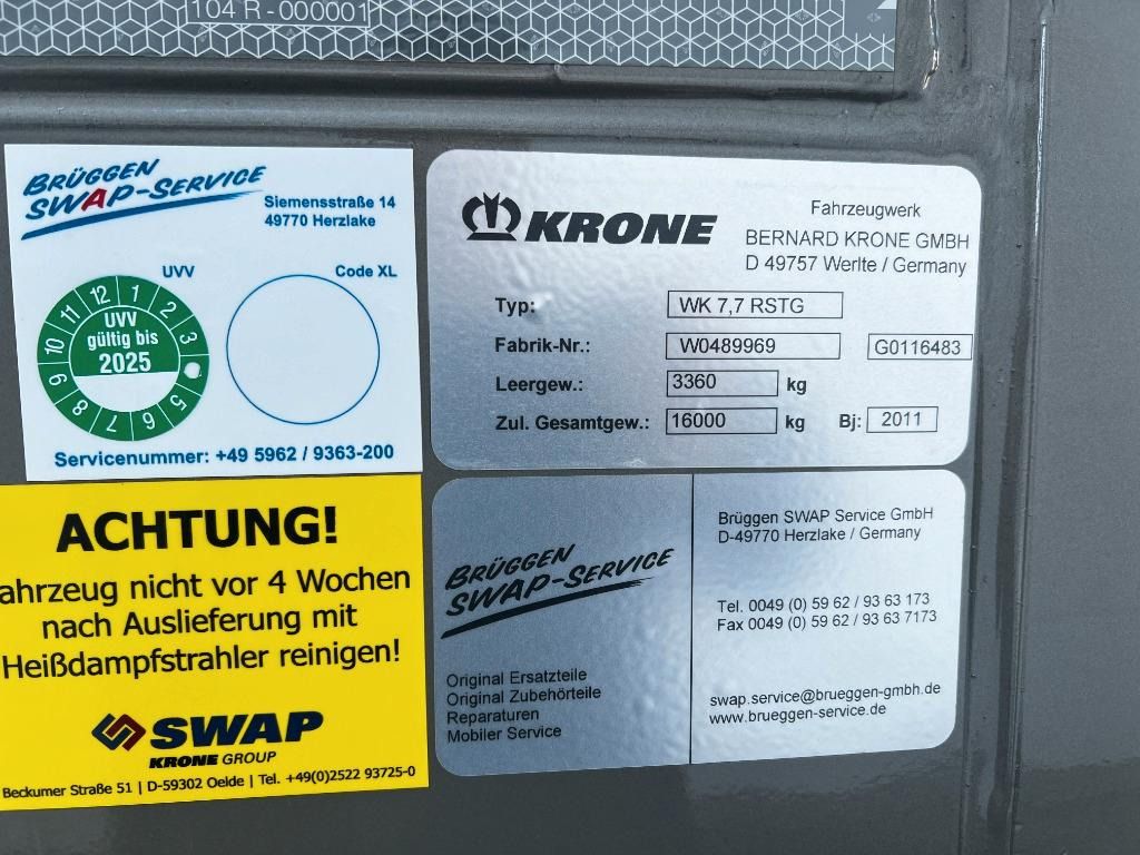 Caja cerrada Krone Heck & Front Alu.- Rolltor Krone Heck & Front Alu.- Rolltor: foto 11 Caja cerrada Krone Heck & Front Alu.- Rolltor Krone Heck & Front Alu.- Rolltor: foto 11