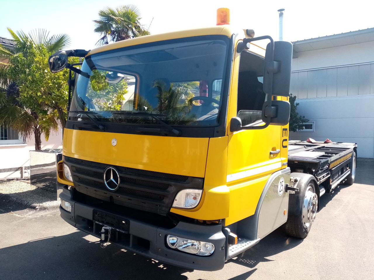 Mercedes-Benz Kamag Wiesel/WBH/KB3886/mit Garantie - Portacontenedore/ Intercambiable camión: foto 1 Mercedes-Benz Kamag Wiesel/WBH/KB3886/mit Garantie - Portacontenedore/ Intercambiable camión: foto 1