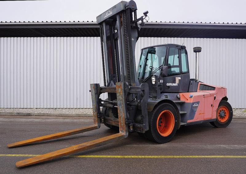 Linde H 160 D/1200 1401 - Carretilla elevadora diésel: foto 1 Linde H 160 D/1200 1401 - Carretilla elevadora diésel: foto 1