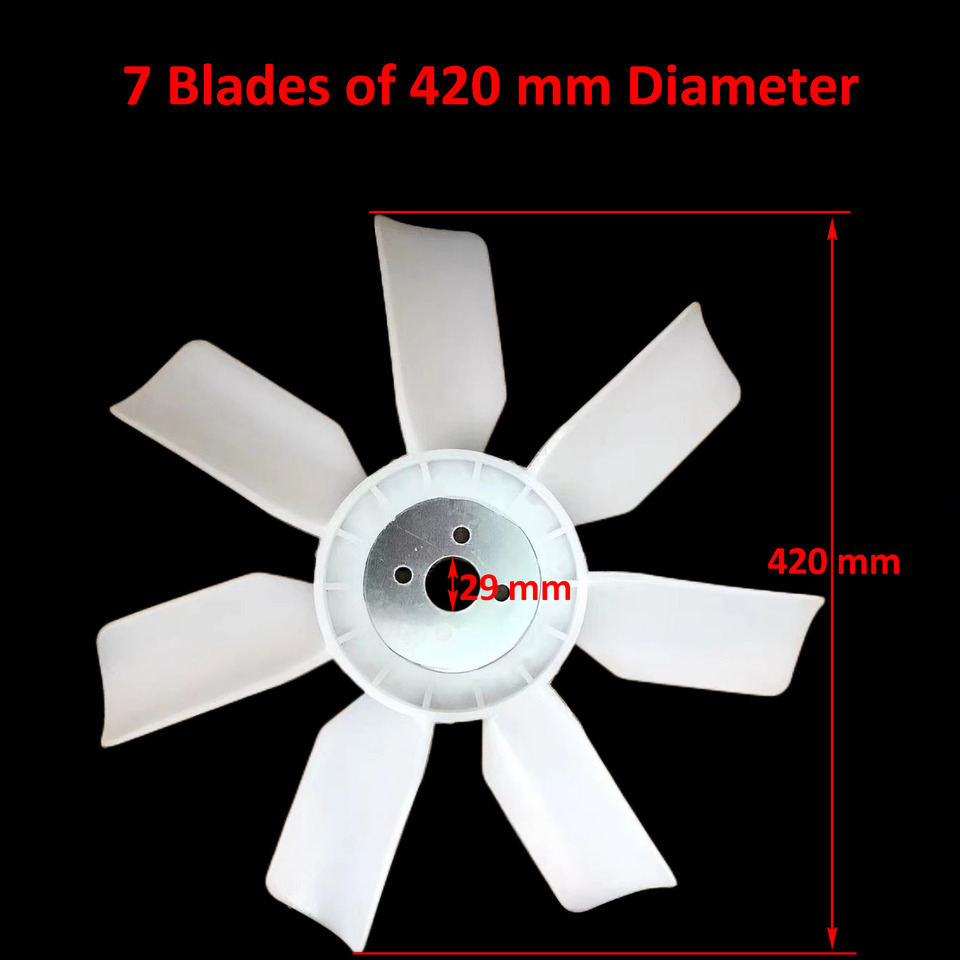 Qingdao Promising Engine Cooling Fan Blade for China Loader - Ventilador para Cargadora de ruedas: foto 3 Qingdao Promising Engine Cooling Fan Blade for China Loader - Ventilador para Cargadora de ruedas: foto 3