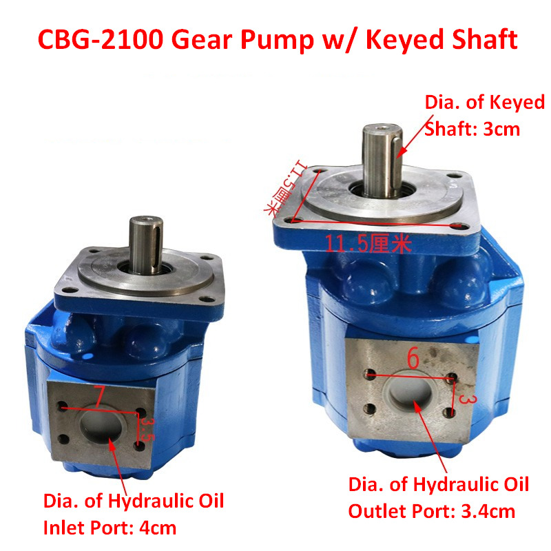 Bomba hidráulica para Cargadora de ruedas nuevo Qingdao Promising Hydraulic Gear Pumps for China Loader: foto 11