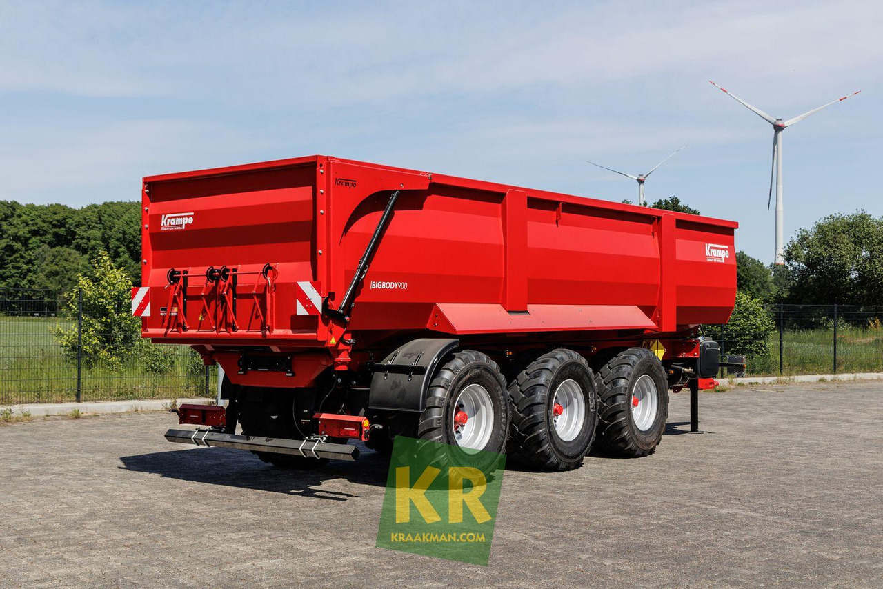 BIG BODY 900 Krampe - Remolque volquete agrícola: foto 2 BIG BODY 900 Krampe - Remolque volquete agrícola: foto 2