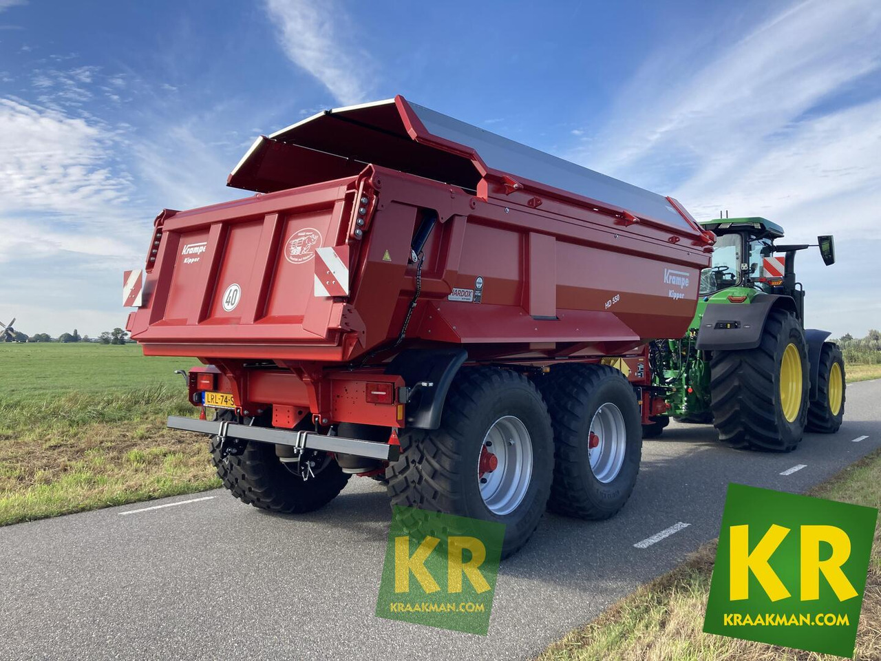 Remolque volquete agrícola nuevo HD550 Krampe: foto 16