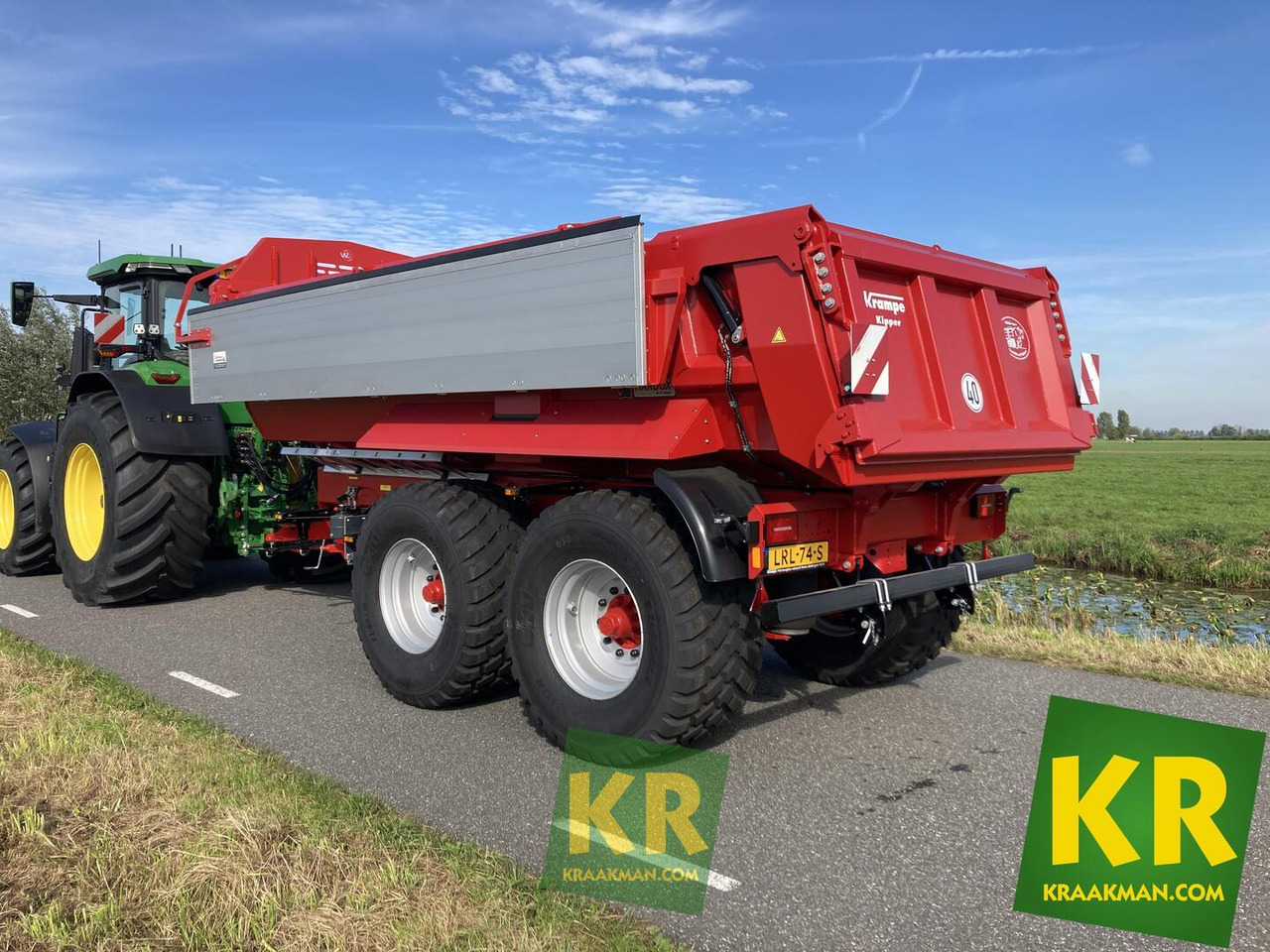 Remolque volquete agrícola nuevo HD550 Krampe: foto 24