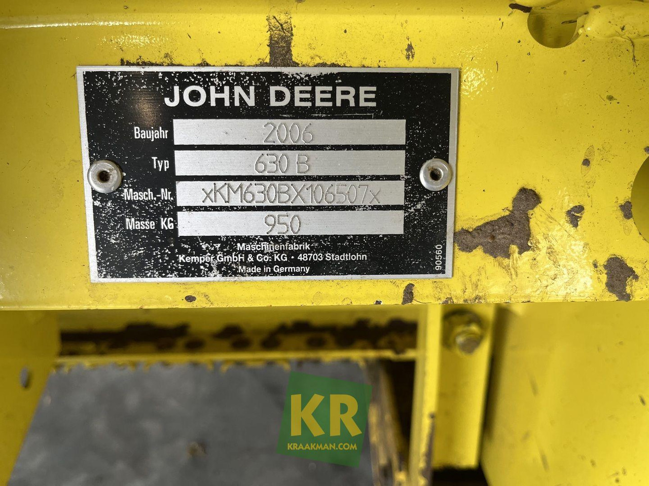 John Deere 630B - Accesorios para cosechadoras de forraje: foto 5 John Deere 630B - Accesorios para cosechadoras de forraje: foto 5