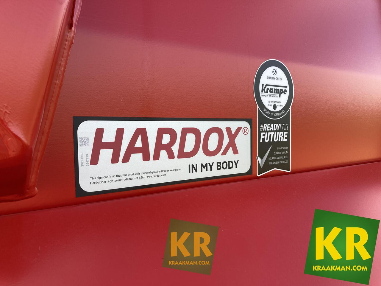 Krampe HD550 - Remolque volquete agrícola: foto 5 Krampe HD550 - Remolque volquete agrícola: foto 5