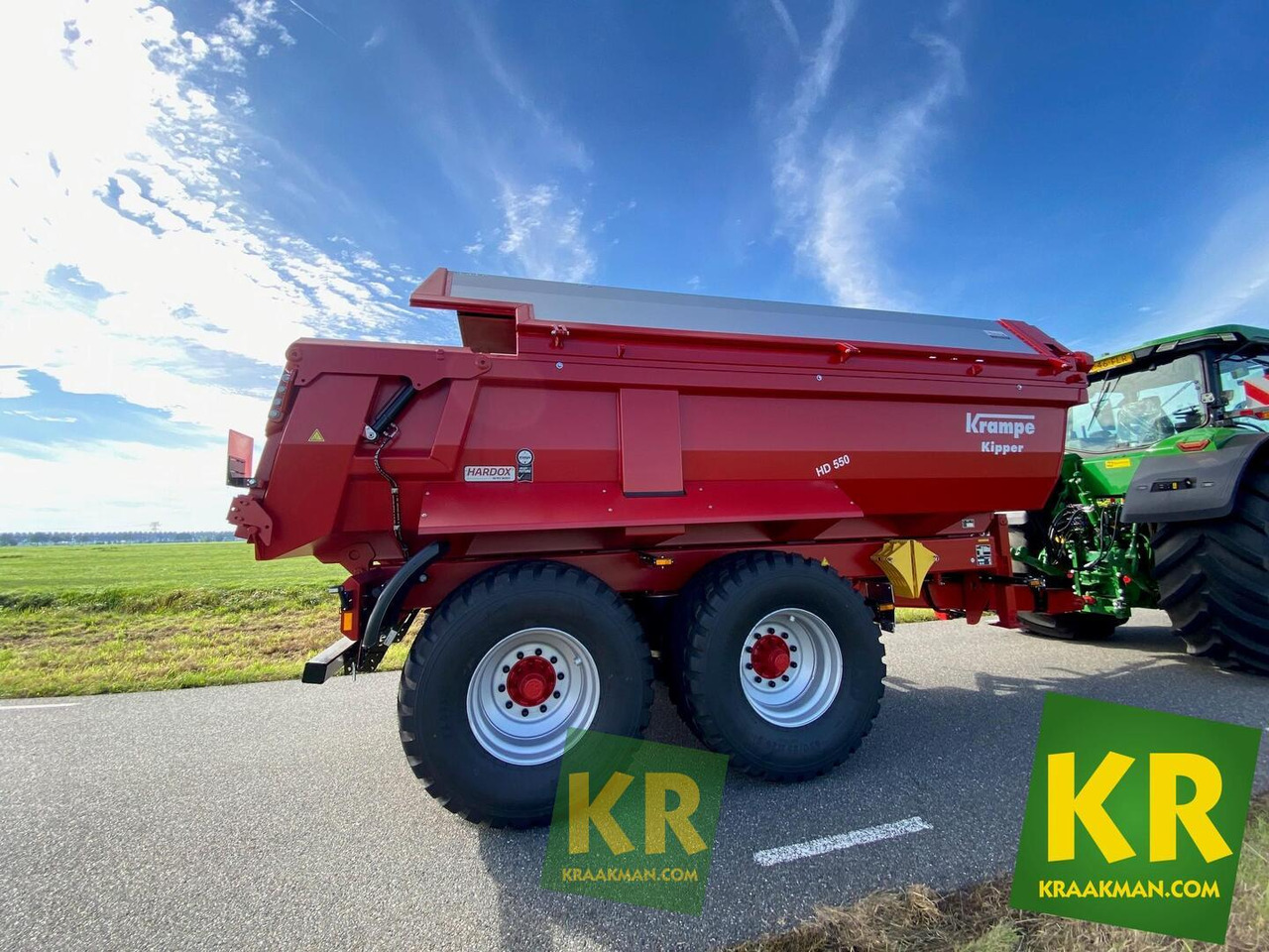 Krampe HD550 - Remolque volquete agrícola: foto 2 Krampe HD550 - Remolque volquete agrícola: foto 2