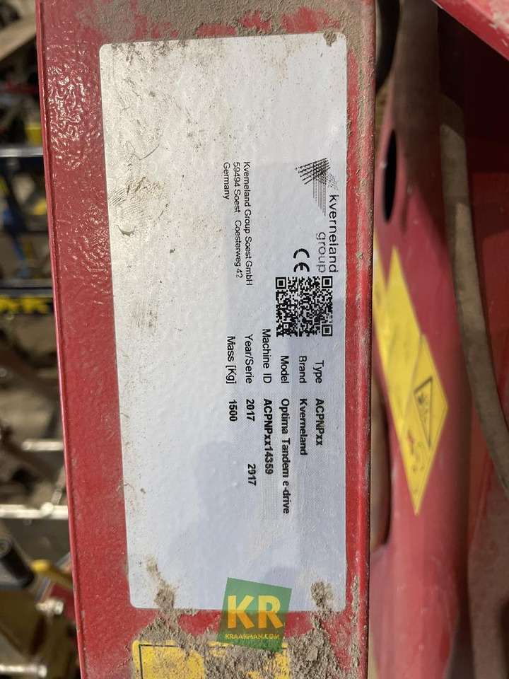 Kverneland Overig - Sembradora de precisión: foto 3 Kverneland Overig - Sembradora de precisión: foto 3