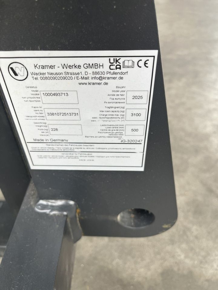 PALLETVORK 1200 MM Kramer - Horquillas: foto 5 PALLETVORK 1200 MM Kramer - Horquillas: foto 5