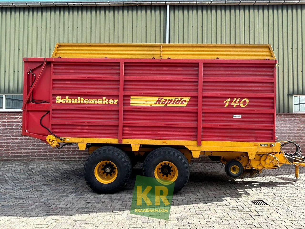 Schuitemaker RAPIDE 140 opraapwagen - Remolque autocargador: foto 1 Schuitemaker RAPIDE 140 opraapwagen - Remolque autocargador: foto 1