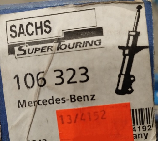 AMORTYZATOR KABINY 106323 SACHS 6733170203 6733170303 MERCEDES 814 817 1114 1117 1314 LK/LN2 - Suspensión de cabina: foto 2 AMORTYZATOR KABINY 106323 SACHS 6733170203 6733170303 MERCEDES 814 817 1114 1117 1314 LK/LN2 - Suspensión de cabina: foto 2