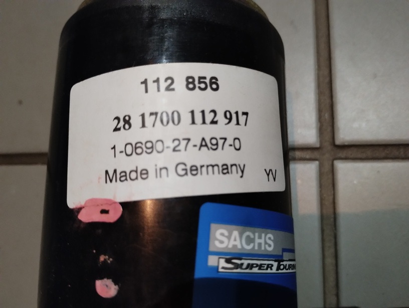 AMORTYZATOR KABINY MAN M90 F90 M2000 F2000 112856 SACHS 81417226010 81417226013 - Suspensión de cabina: foto 2 AMORTYZATOR KABINY MAN M90 F90 M2000 F2000 112856 SACHS 81417226010 81417226013 - Suspensión de cabina: foto 2