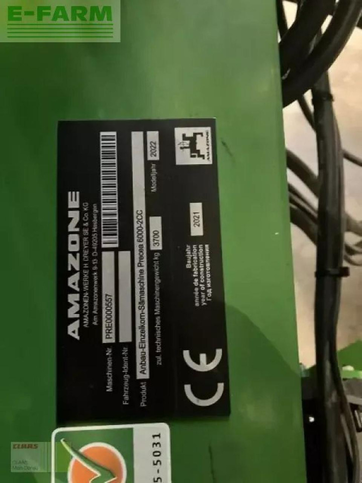Sembradora de precisión Amazone preccea 6000-2cc 8 reihen: foto 13