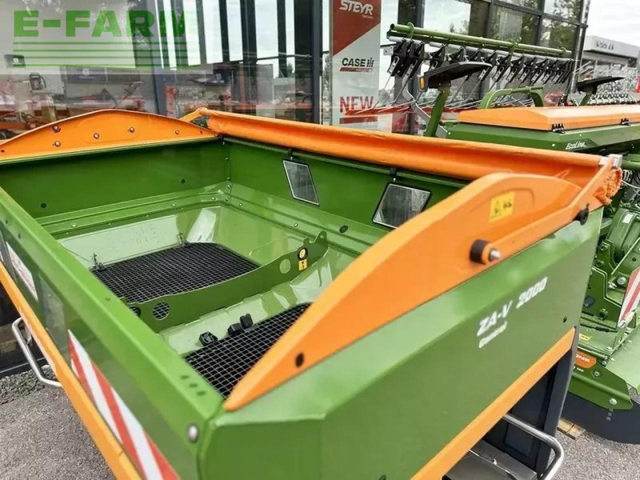 Esparcidor de fertilizantes Amazone za-v 2000 profis control wiegestreuer: foto 6