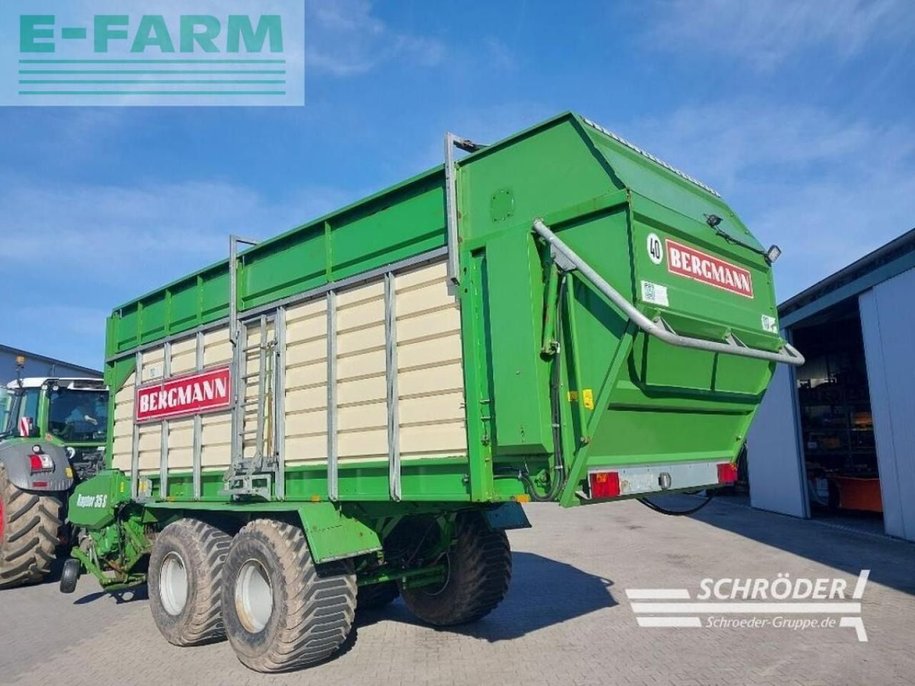 Bergmann raptor 35 s - Remolque volquete agrícola: foto 2 Bergmann raptor 35 s - Remolque volquete agrícola: foto 2