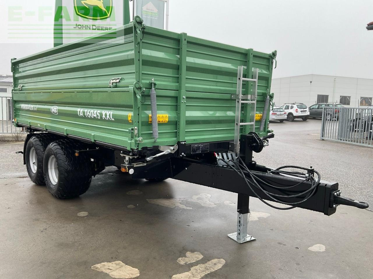 Brantner TA 16045 XXL - Remolque volquete agrícola: foto 4 Brantner TA 16045 XXL - Remolque volquete agrícola: foto 4