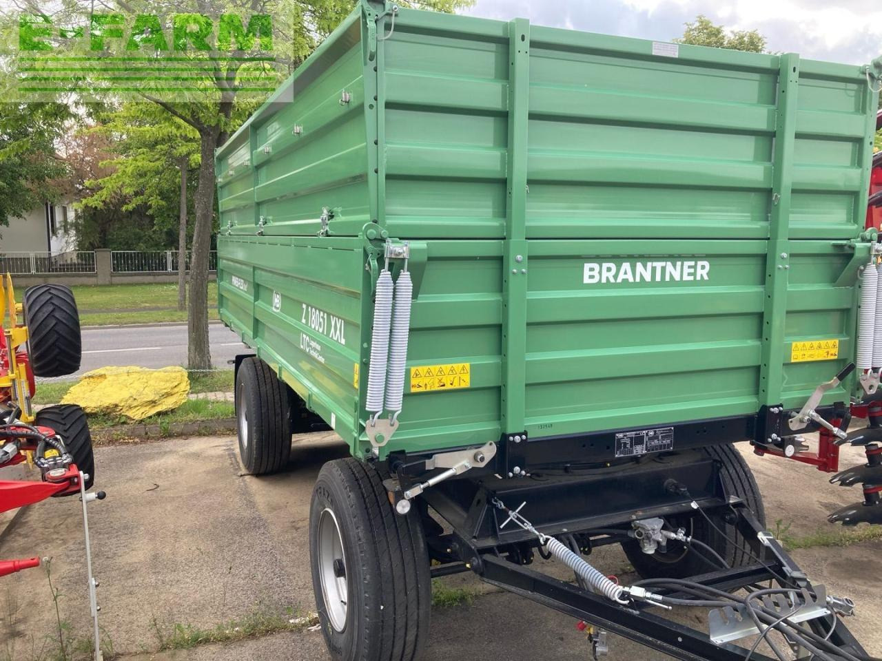 Brantner Z18051/2X - Remolque volquete agrícola: foto 3 Brantner Z18051/2X - Remolque volquete agrícola: foto 3