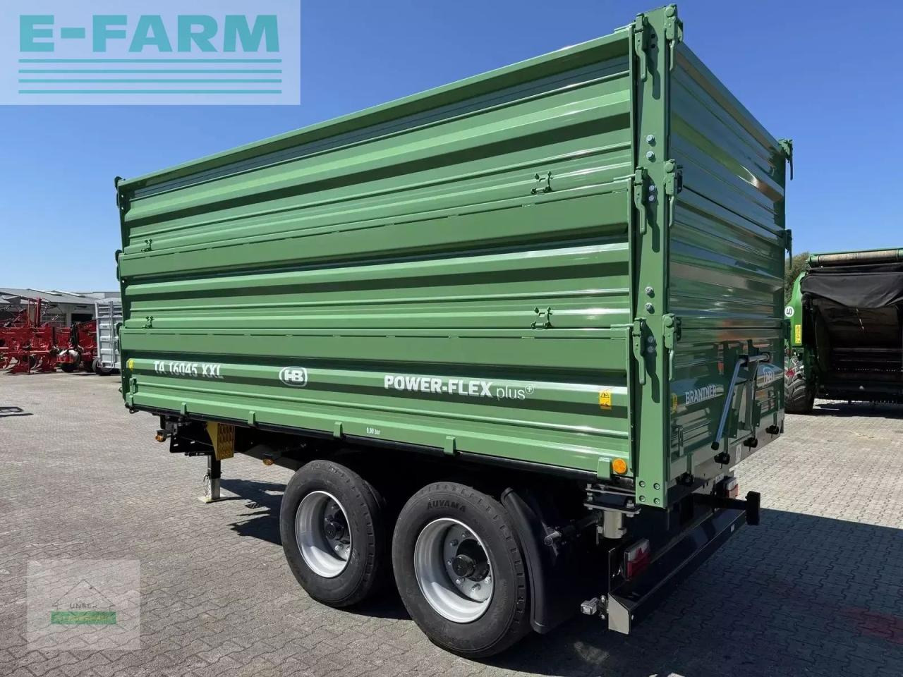 Brantner ta 16045/2 xxl - Remolque volquete agrícola: foto 5 Brantner ta 16045/2 xxl - Remolque volquete agrícola: foto 5