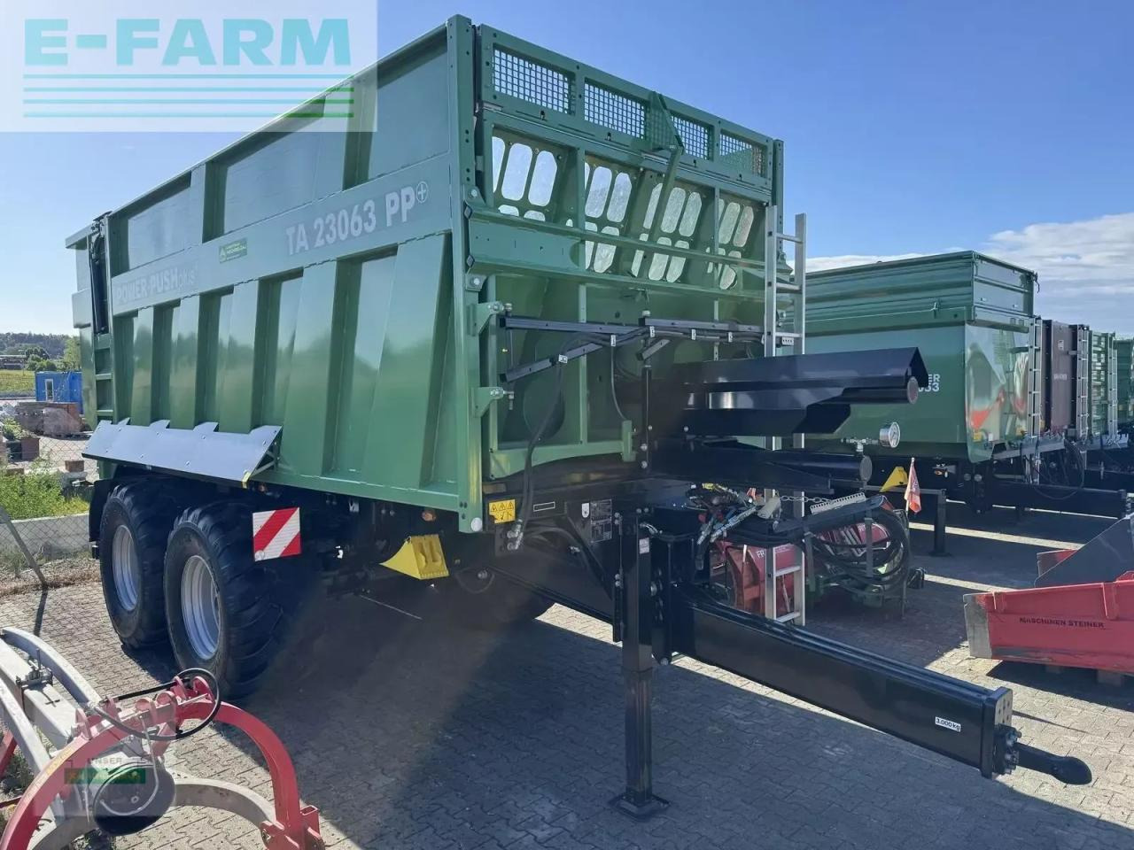 Brantner ta 23063 pp+ - Remolque volquete agrícola: foto 3 Brantner ta 23063 pp+ - Remolque volquete agrícola: foto 3