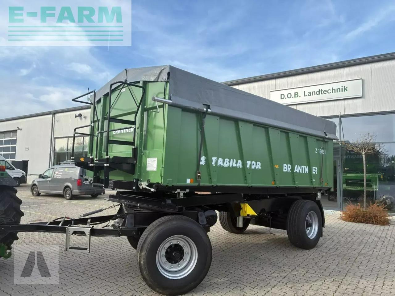 Brantner z 18050 xxl stabilator - Remolque volquete agrícola: foto 1 Brantner z 18050 xxl stabilator - Remolque volquete agrícola: foto 1