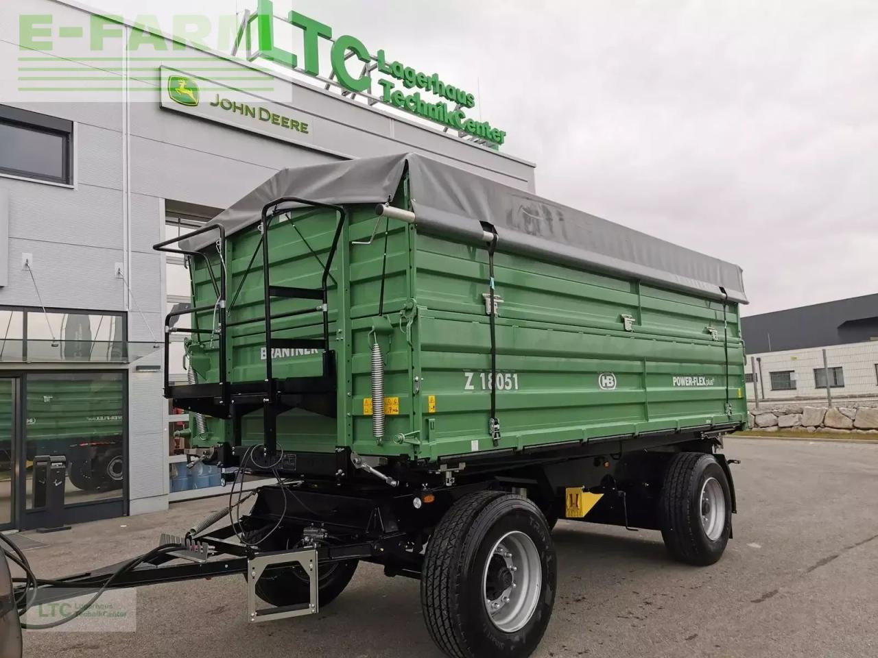 Brantner z 18051 aktion - Remolque volquete agrícola: foto 1 Brantner z 18051 aktion - Remolque volquete agrícola: foto 1