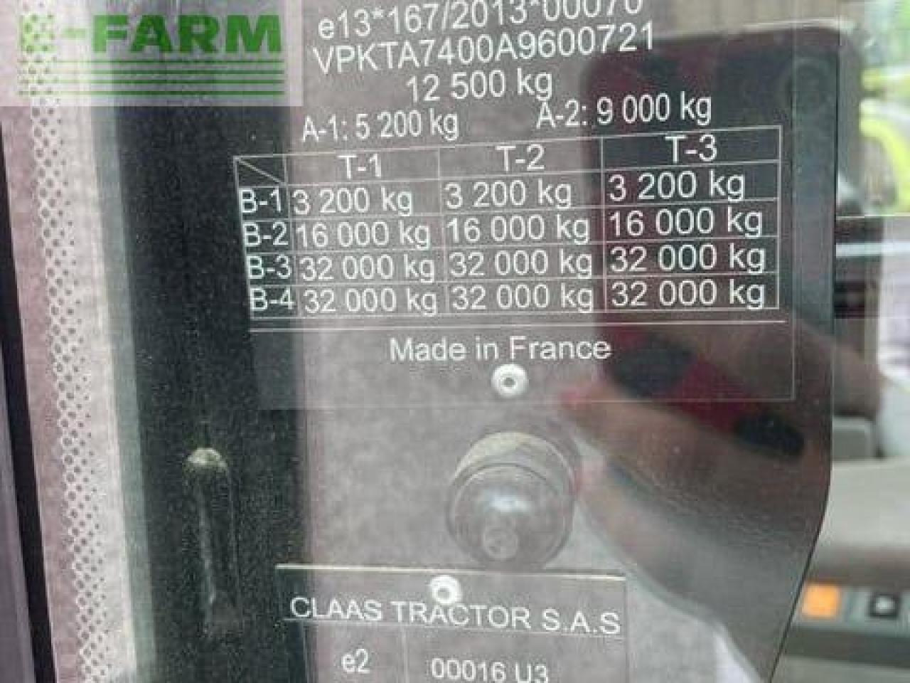 CLAAS ARION 650 - Tractor: foto 3 CLAAS ARION 650 - Tractor: foto 3