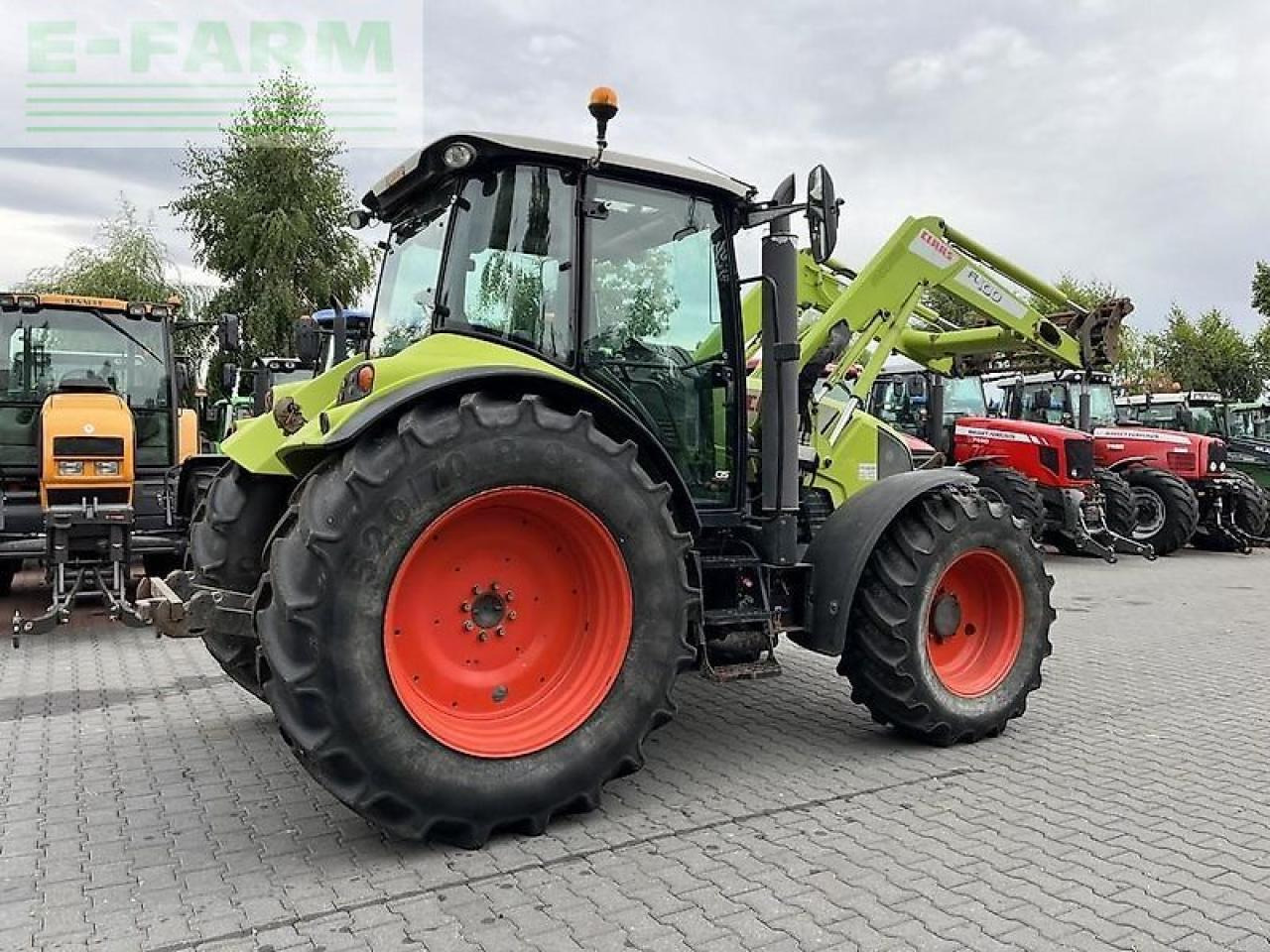 CLAAS arion 420 cis + claas fl100 - Tractor: foto 5 CLAAS arion 420 cis + claas fl100 - Tractor: foto 5