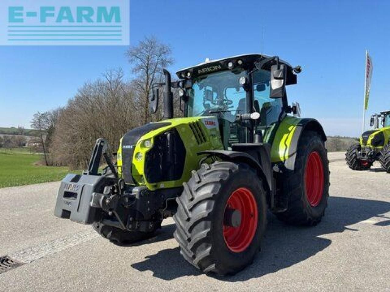 CLAAS arion 550 - Tractor: foto 1 CLAAS arion 550 - Tractor: foto 1