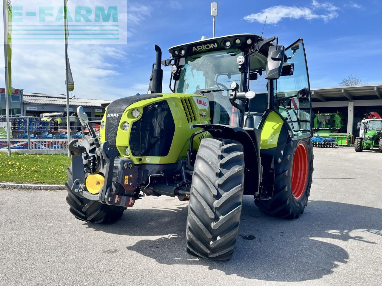 CLAAS arion 550 cmatic cbis CMATIC CEBIS - Tractor: foto 3 CLAAS arion 550 cmatic cbis CMATIC CEBIS - Tractor: foto 3