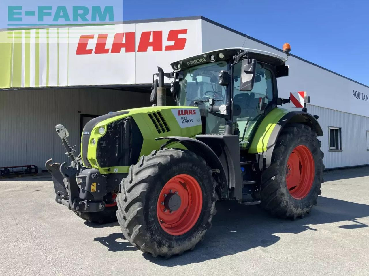 CLAAS arion 610 c-matic + s10 - Tractor: foto 1 CLAAS arion 610 c-matic + s10 - Tractor: foto 1