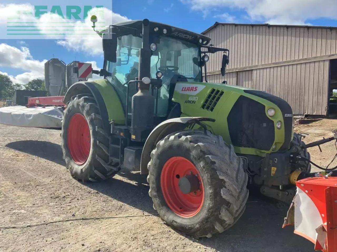 CLAAS arion 630 cebis cmatic CMATIC CEBIS - Tractor: foto 1 CLAAS arion 630 cebis cmatic CMATIC CEBIS - Tractor: foto 1