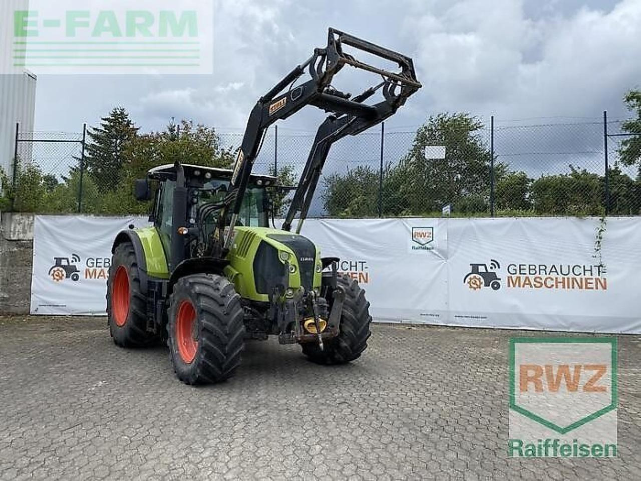 CLAAS arion 650 - Tractor: foto 1 CLAAS arion 650 - Tractor: foto 1