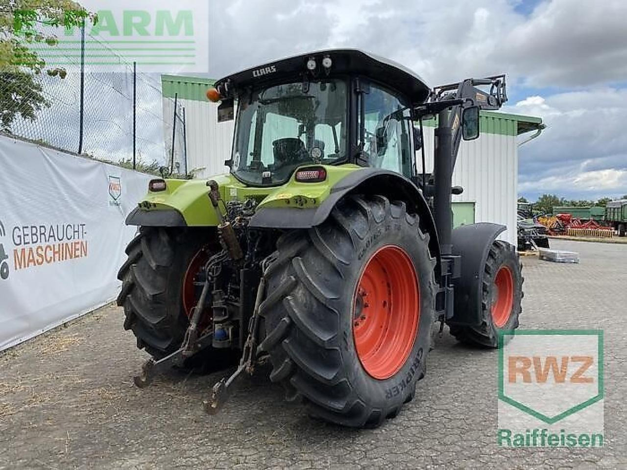 CLAAS arion 650 - Tractor: foto 2 CLAAS arion 650 - Tractor: foto 2
