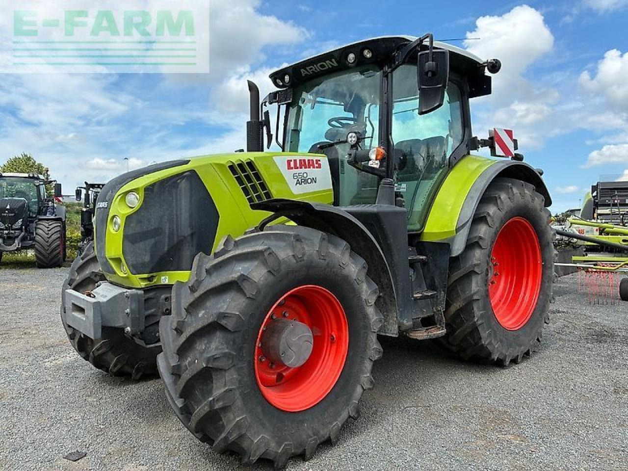CLAAS arion 650 - Tractor: foto 1 CLAAS arion 650 - Tractor: foto 1